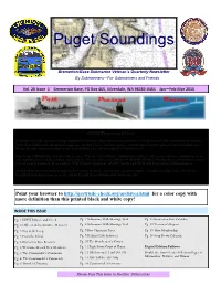 Puget Soundings