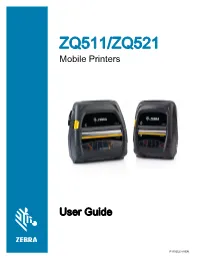 ZQ511/ZQ521 User Guide (En)