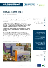 Nature Notebooks of the Tuscan Archipelago