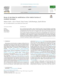 Reuse of Oak Chips for Modification of the Volatile Fraction of Alcoholic Beverages