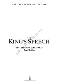 The King's Speech