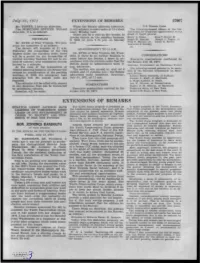 Extensions of Remarks 27007