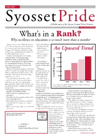 Fall 2014 Newsletter