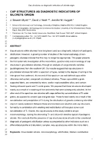 Geopetal Structures As Diagnostic