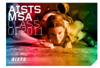 Aists Msa Class Of2011