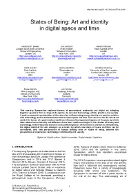 Art and Information