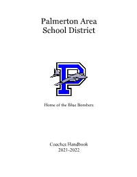 Coaches Handbook 2021-2022