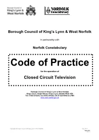 Code of Practice