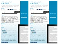 Iphone®/Ipad®/Ipod® Touch