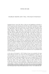 Peter Hulme Graham Greene and Cuba
