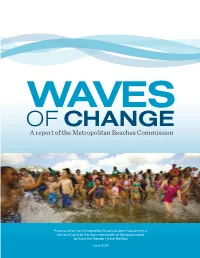 A Report of the Metropolitan Beaches Commission