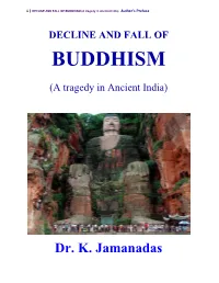 DECLINE and FALL of BUDDHISM (A Tragedy in Ancient India) Author's Preface