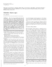Globular Cluster Ages