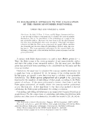 An Euler-Genus Approach to the Calculation of the Crosscap-Number Polynomial