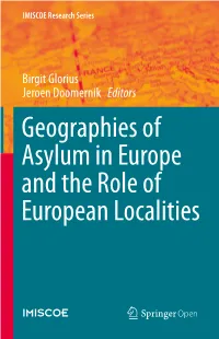 Geographies of Asylum in Europe and the Role of European Localities