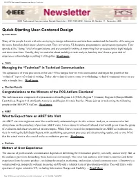 IEEE/PCS Professional Communication Society Newsletter