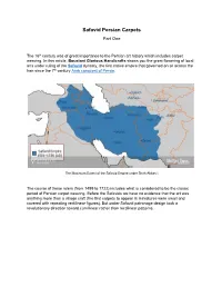 Safavid Persian Carpets Part One