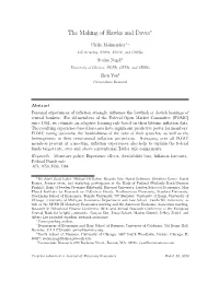 The Making of Hawks and Doves: Inflation Experiences on the FOMC