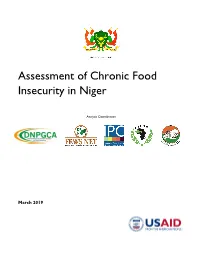 Assessment of Chronic Food Insecurity in Niger