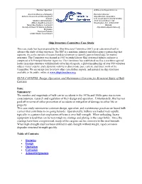 BULK CARRIERS: Design, Operation, and Maintenance Concerns for Structural Safety of Bulk Carriers