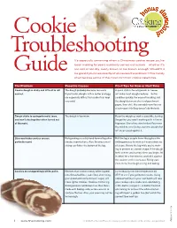 Cookie Troubleshooting Guide