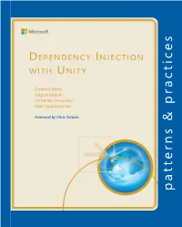 Dependency Injection with Unity
