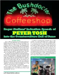 Peter Tosh Into the Counterculture Hall of Fame