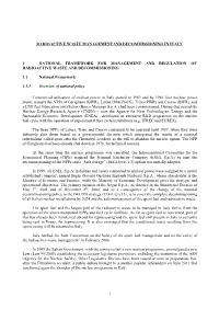 The Regulatory Control of Radioactive Waste