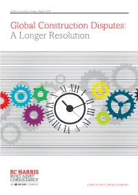 Global Construction Disputes: a Longer Resolution
