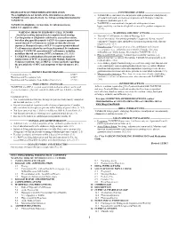 HIGHLIGHTS of PRESCRIBING INFORMATION These Highlights Do