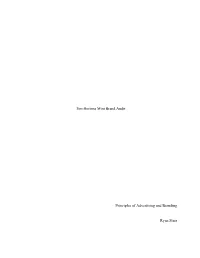 Tim Hortons Mini Brand Audit Principles of Advertising And