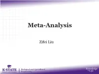 Meta-Analysis