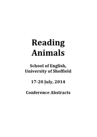 Reading Animals Has, of Course