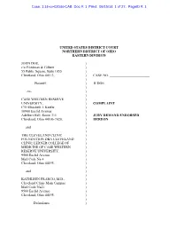 Revised Complaint with Terry Gilbert's Changes