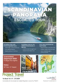 Scandinavian Panorama Escorted Tour