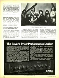 The Reverb Price /Performance Leader Orban