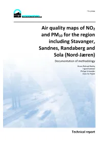 Nord-Jæren) Documentation of Methodology