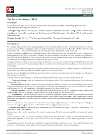 The Forensic Science Effect
