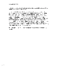 Acknowledgements There Are a Number Ofpeople Whose Assistance