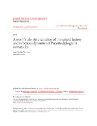 An Evaluation of the Natural History and Infectious Dynamics of Parasitodiplogaster Nematodes Justin Michael Van Goor Iowa State University