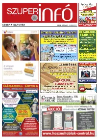 Csorna-Kapuvár 2019