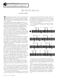 The Devil's Interval by Jerry Tachoir