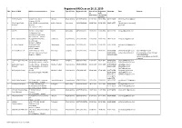 List of Registered Msos As on 26.11.2019.Pdf