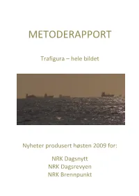 Metoderapport