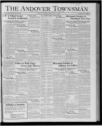 The Andover Townsman
