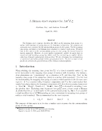 A Birman Exact Sequence for Autffng