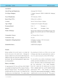 Jetstream 4100, G-MAJJ No & Type of Engines