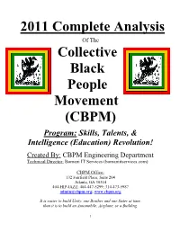 2011 Skills, Talents
