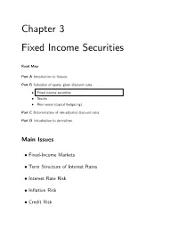 Chapter 3 Fixed Income Securities