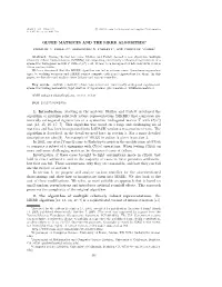 GLUED MATRICES and the MRRR ALGORITHM 1. Introduction